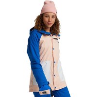 Burton Eastfall Jacket Lapis Blue/Peach Melba/Stout White von Burton