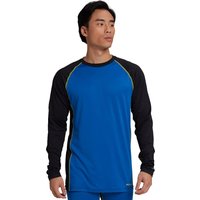 Burton Mens Midweight X Crew Lapis Blue True Black Burton Mens Midweight X Crew Lapis Blue True Black von Burton