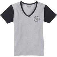 Burton Tarrytown V-Neck Damen T-Shirt Gray Heather Burton Tarrytown V-Neck Damen T-Shirt Gray Heather von Burton