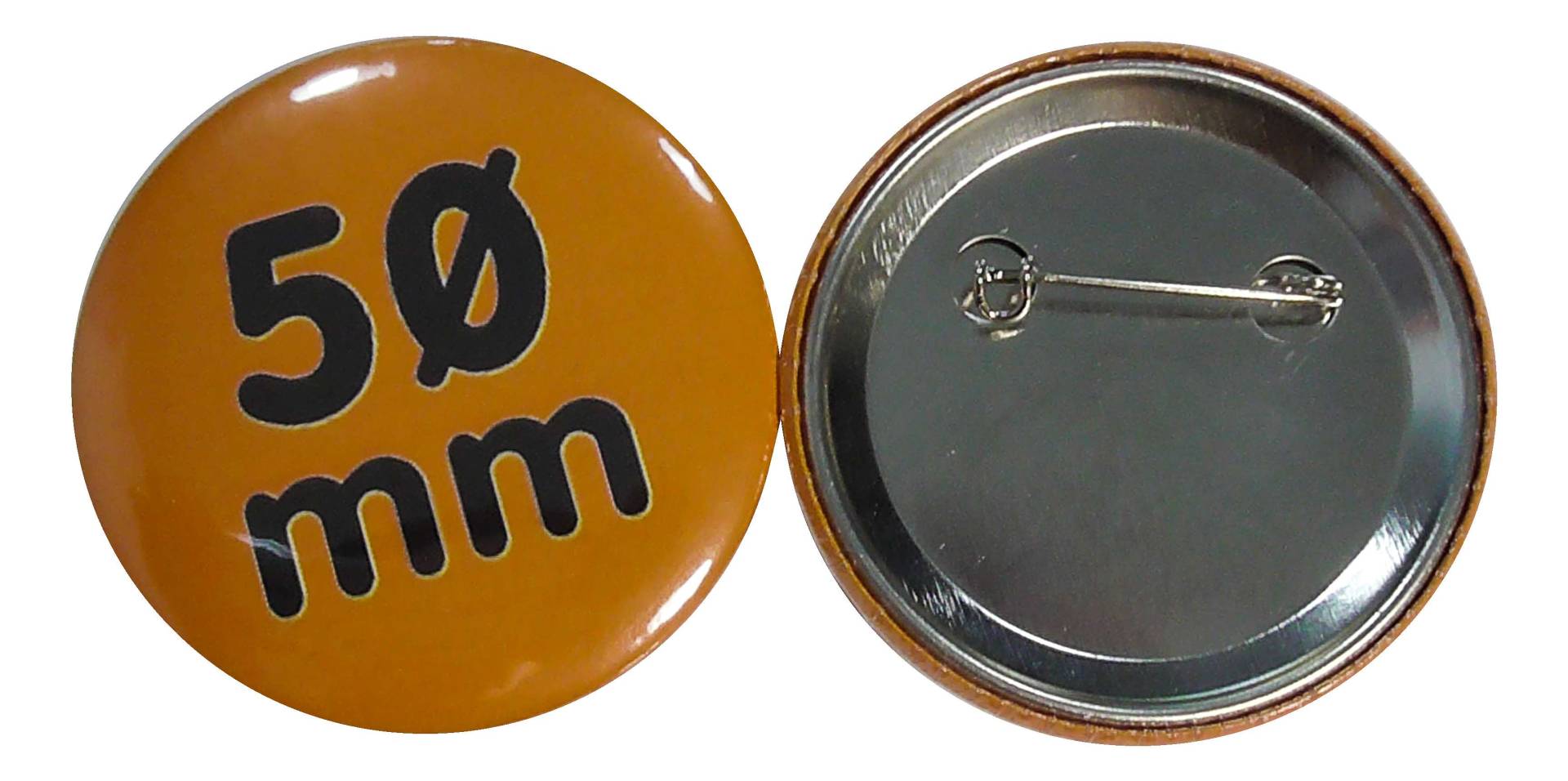 Badgematic Rohmaterial für Buttonmaschine, Für 50 mm Button von Badgematic