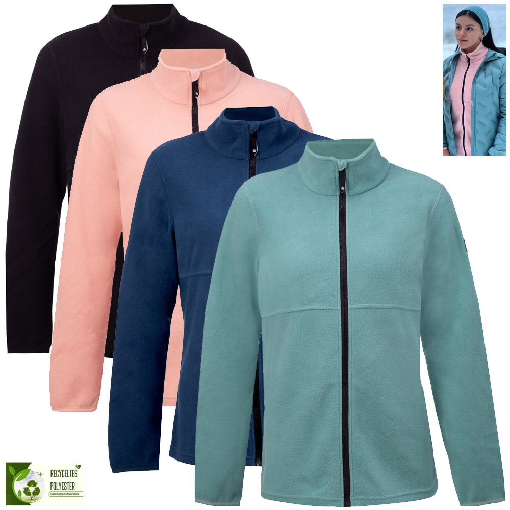 CANADA NORTH - Damen Fleecejacke Cariboo Mikrofleece Jacke von Canada North