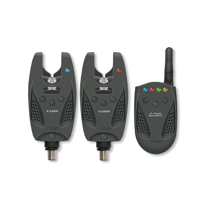CORMORAN Pro Carp Bissanzeiger-Set F-2000 Blau Rot 2+1Stk. CORMORAN Pro Carp Bissanzeiger-Set F-2000 Blau Rot 2+1Stk.
