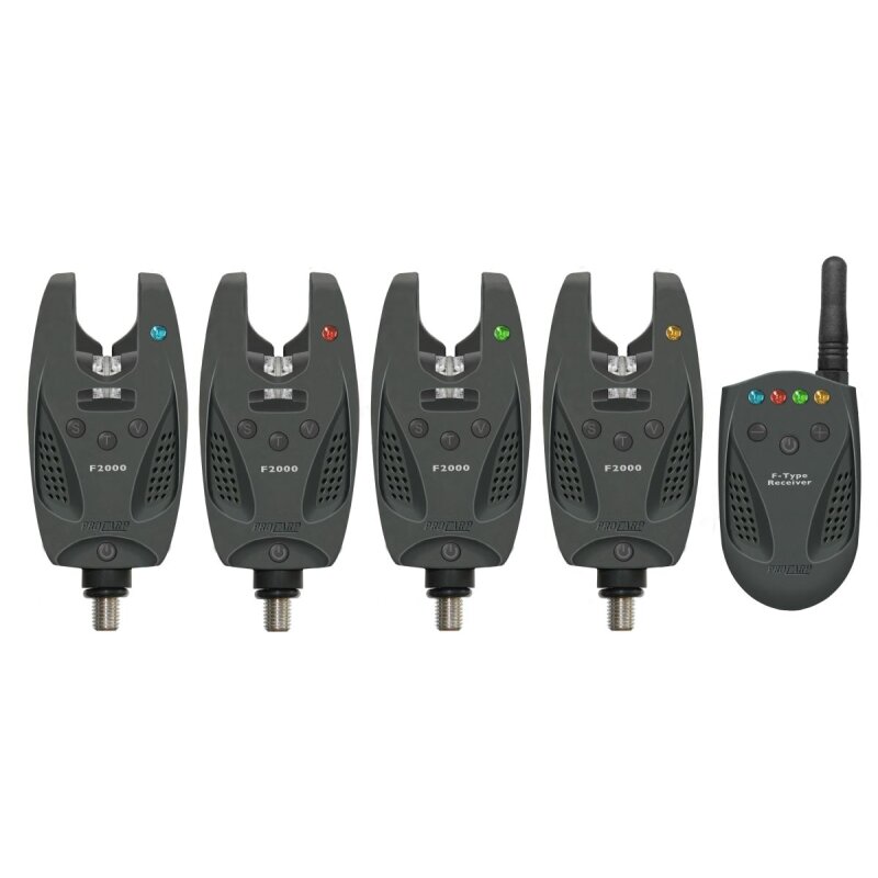 CORMORAN Pro Carp Bissanzeiger-Set F-4000 Blau Rot Grün Gelb 4+1Stk. CORMORAN Pro Carp Bissanzeiger-Set F-4000 Blau Rot Grün Gelb 4+1Stk.