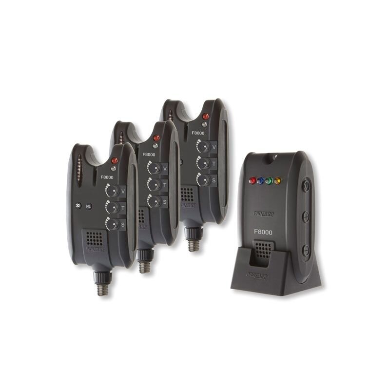 CORMORAN Pro Carp F-8000 Bissanzeiger-Set Rot Blau Grün 3+1Stk. CORMORAN Pro Carp F-8000 Bissanzeiger-Set Rot Blau Grün 3+1Stk.
