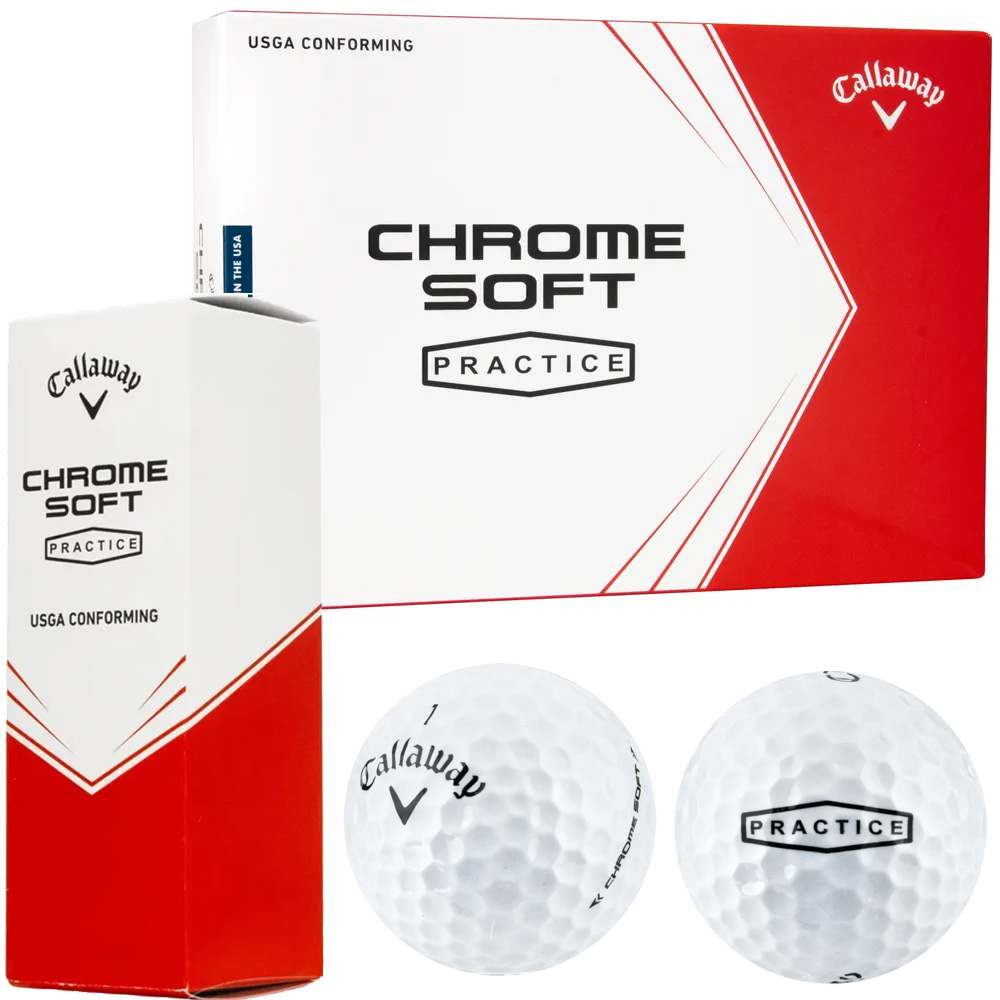'Callaway Chrome Soft Practice Golfball 12er' 'Callaway Chrome Soft Practice Golfball 12er' von Callaway
