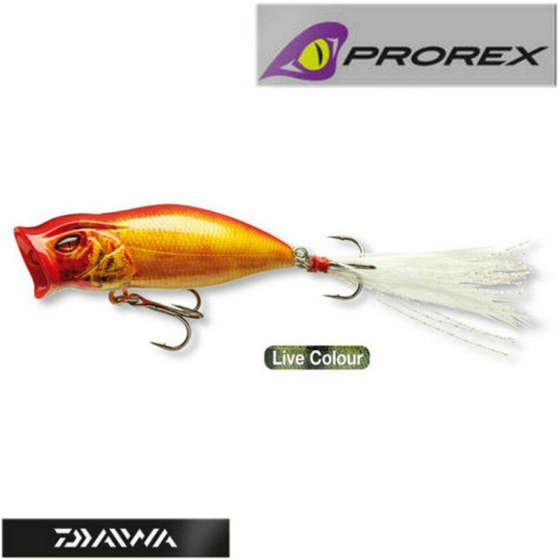 DAIWA Prorex Mini Popper F 5,5cm 5,7g Live Orange Bleak DAIWA Prorex Mini Popper F 5,5cm 5,7g Live Orange Bleak