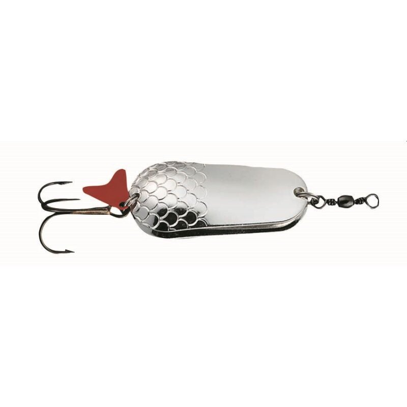 DAM Effzett Blinker Twin Spoon 8cm 45g Silver/Silver DAM Effzett Blinker Twin Spoon 8cm 45g Silver/Silver