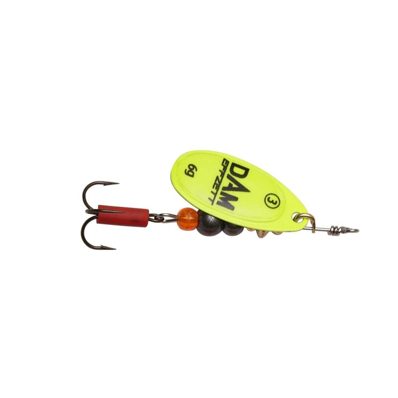 DAM Effzett Spinner Fluo Gr.3 6g Yellow DAM Effzett Spinner Fluo Gr.3 6g Yellow