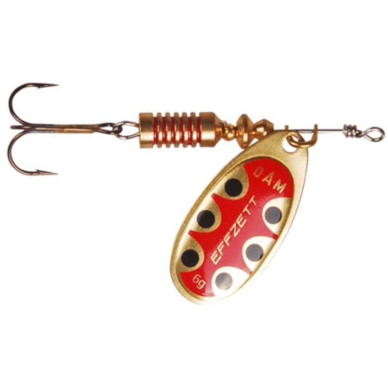 DAM Effzett Spinner Standard 3g Copper Black Dot DAM Effzett Spinner Standard 3g Copper Black Dot