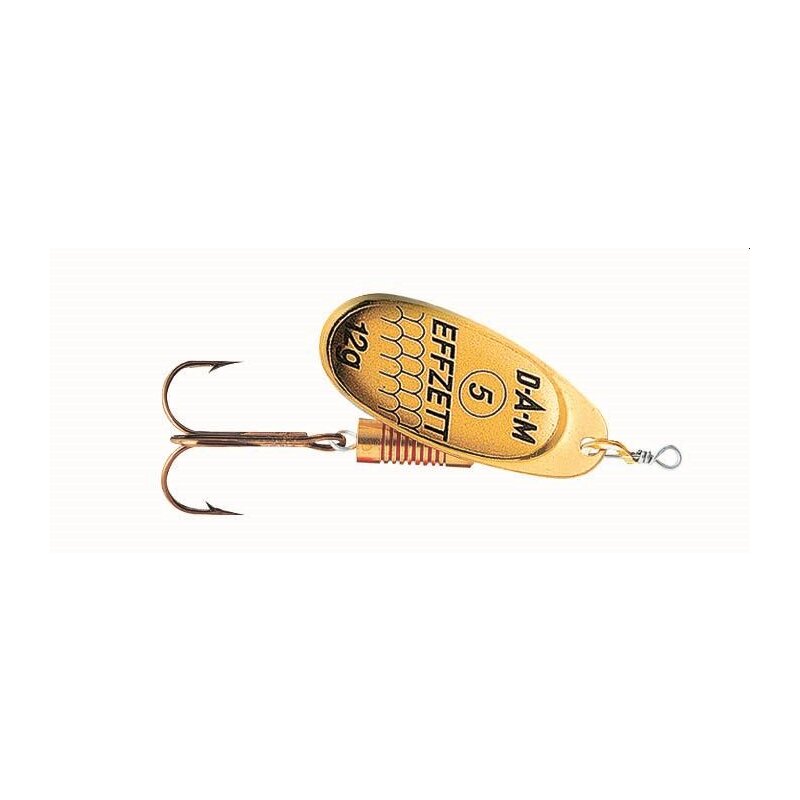 DAM Effzett Spinner Standard 6g Gold DAM Effzett Spinner Standard 6g Gold