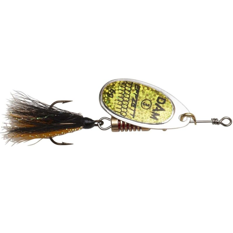 DAM Effzett Spinner Standard Dressed 6g Reflex Gold DAM Effzett Spinner Standard Dressed 6g Reflex Gold