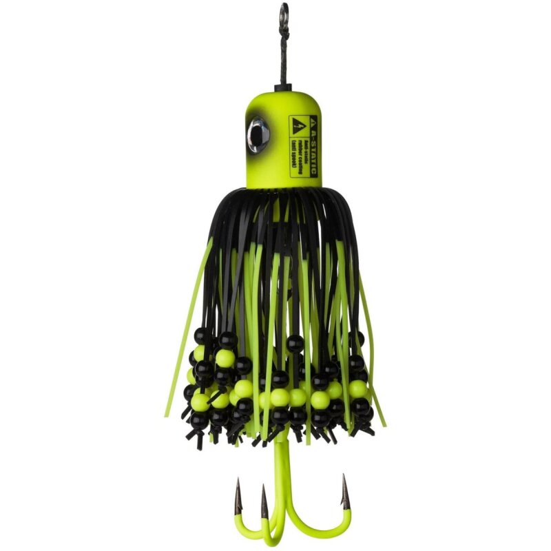 DAM Madcat A-Static Clonk Teaser 16cm 100g Fluo Yellow UV DAM Madcat A-Static Clonk Teaser 16cm 100g Fluo Yellow UV
