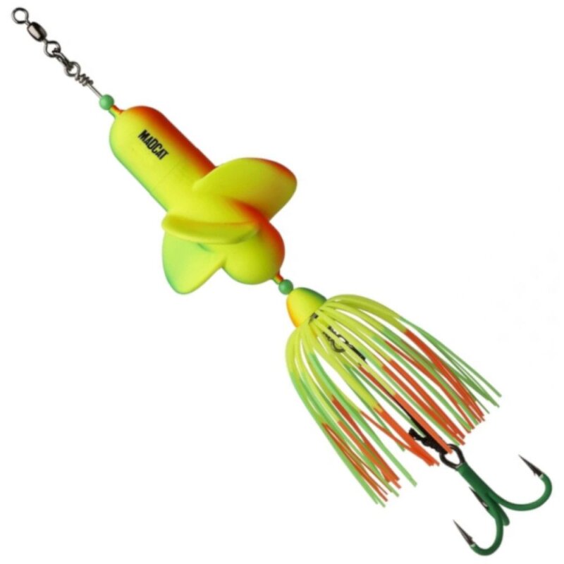 DAM Madcat A-Static Propeller Teaser 26cm 150g Firetiger UV DAM Madcat A-Static Propeller Teaser 26cm 150g Firetiger UV