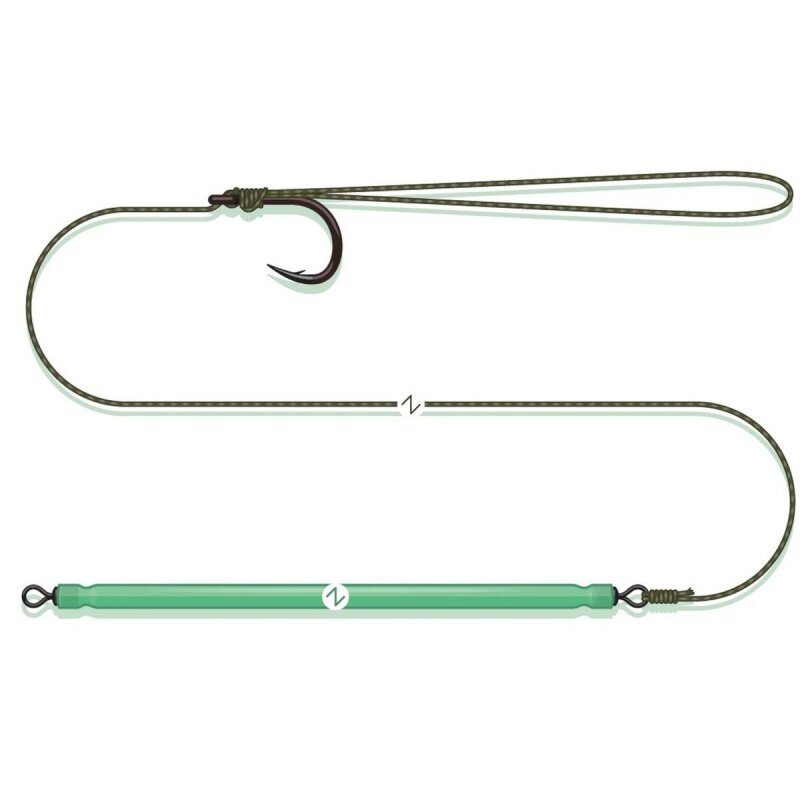 DAM Madcat Bungee Pellet Rig 55cm Gr.1/0 0,8mm DAM Madcat Bungee Pellet Rig 55cm Gr.1/0 0,8mm