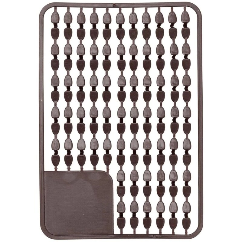 DAM Madcat Pellet Stops S Dark Brown 134Stk. DAM Madcat Pellet Stops S Dark Brown 134Stk.