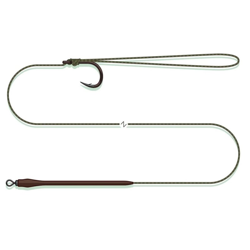 DAM Madcat Standard Pellet Rig 70cm Gr.3/0 0,95mm DAM Madcat Standard Pellet Rig 70cm Gr.3/0 0,95mm