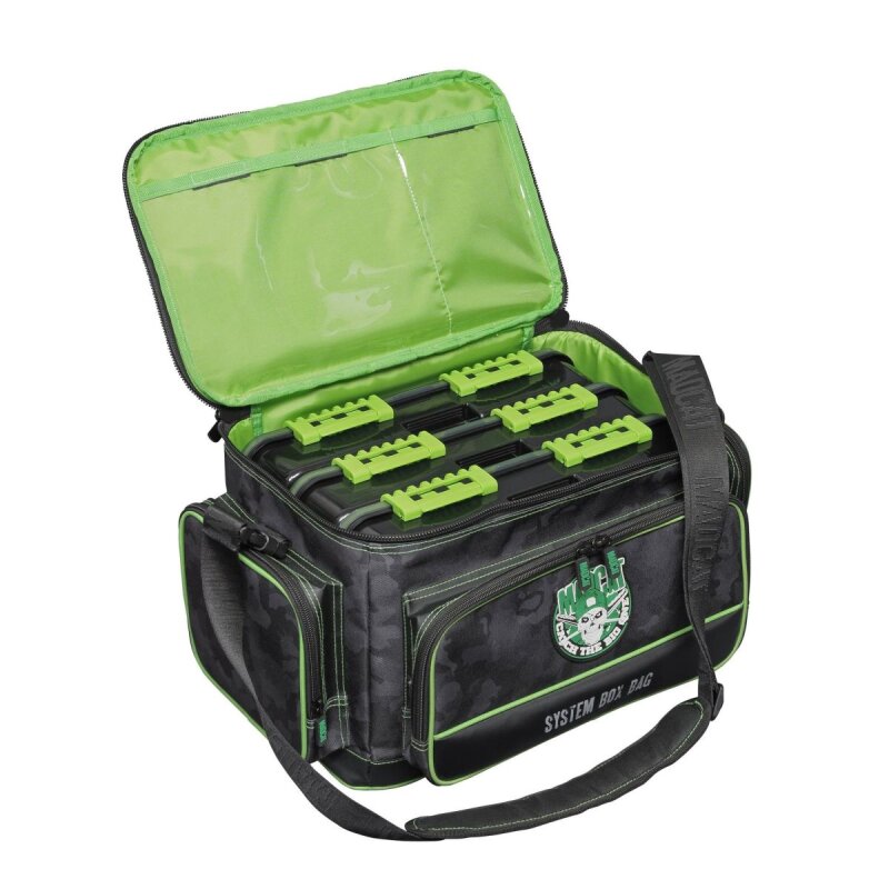 DAM Madcat System Box Bag mit 3 Boxen 25x50x30cm DAM Madcat System Box Bag mit 3 Boxen 25x50x30cm