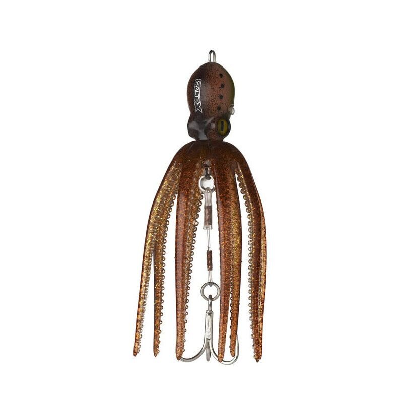DAM Salt-X Octoteaser 19cm 150g Golden Brown DAM Salt-X Octoteaser 19cm 150g Golden Brown