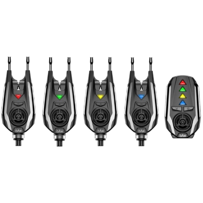 DAM TFX Alarm Set 4+1 Rot Grün Gelb Blau DAM TFX Alarm Set 4+1 Rot Grün Gelb Blau