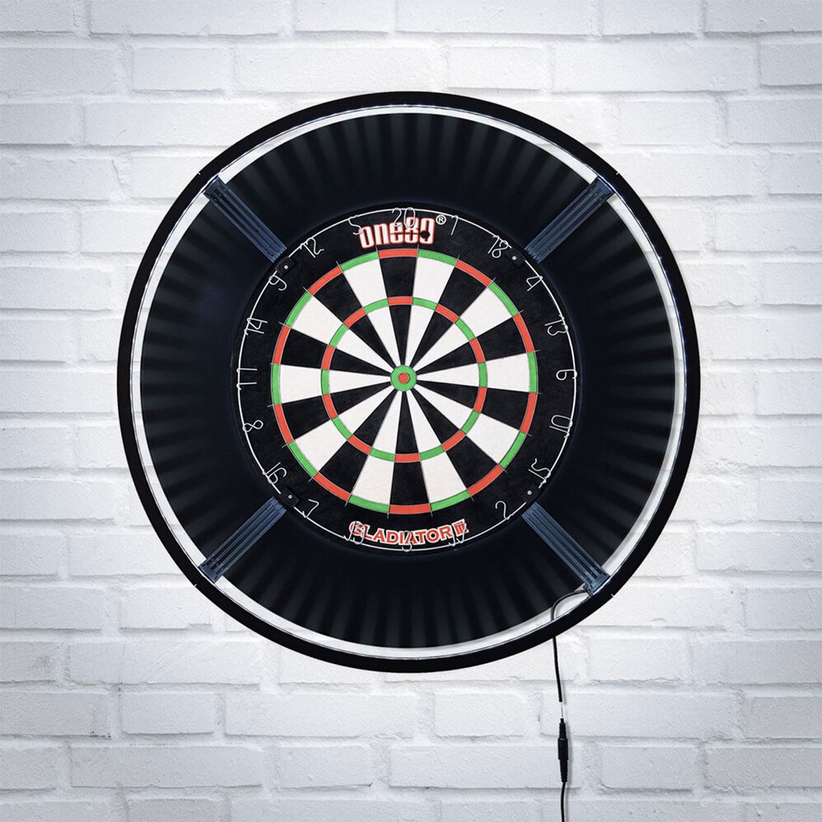 DARTS SPORT EDITION SET Dartboard Gladiator 3 + Surround Schwarz + Target Corona Lichring DARTS SPORT EDITION SET Dartboard Gladiator 3 + Surround Schwarz + Target Corona Lichring