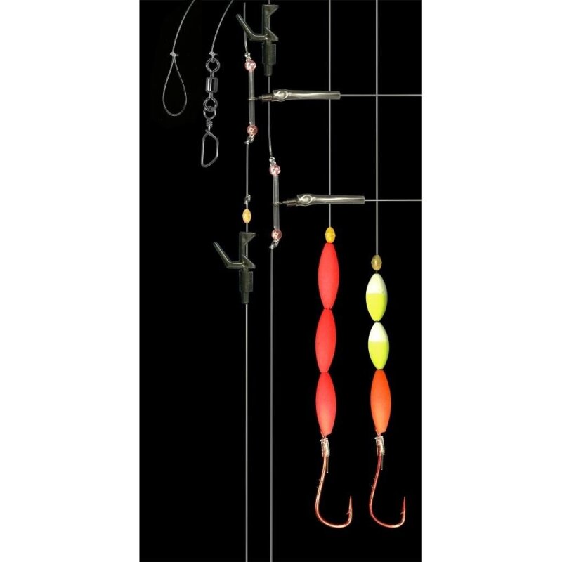 DEGA Brandungs-Surf Vorfach A Gr.2/0 0,7mm 0,4mm Orange/Red DEGA Brandungs-Surf Vorfach A Gr.2/0 0,7mm 0,4mm Orange/Red