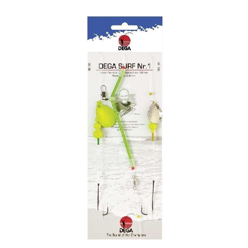 DEGA Brandungsvorfach Surf 1 Surf + Boat Gr.1 0,6mm 0,5mm DEGA Brandungsvorfach Surf 1 Surf + Boat Gr.1 0,6mm 0,5mm