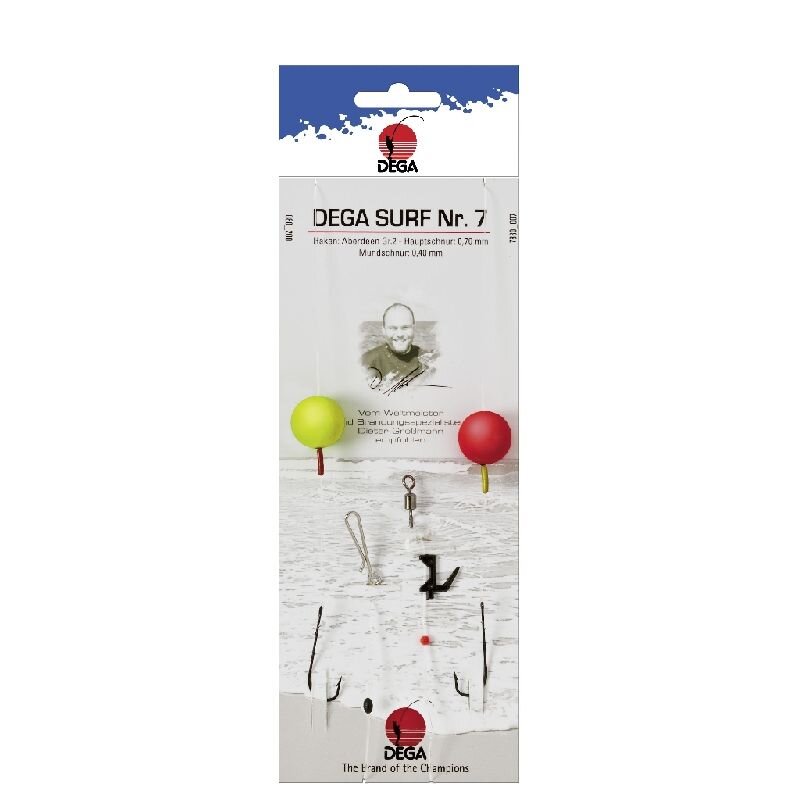 DEGA Brandungsvorfach Surf 7 Gr.2 0,7mm 0,4mm DEGA Brandungsvorfach Surf 7 Gr.2 0,7mm 0,4mm