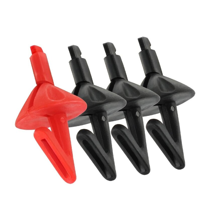 DEGA Casting-Shield für Brandungs-Montagen Schwarz + Rot 4tk. DEGA Casting-Shield für Brandungs-Montagen Schwarz + Rot 4tk.