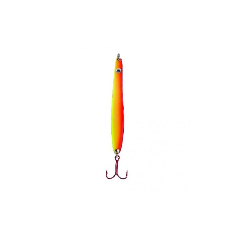 DEGA Meerforellenblinker Lars Hansen Slash 10cm 26g Rot-Gelb DEGA Meerforellenblinker Lars Hansen Slash 10cm 26g Rot-Gelb