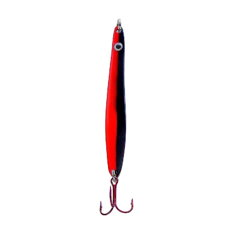 DEGA Meerforellenblinker Lars Hansen Slash 9cm 16g Schwarz-Rot DEGA Meerforellenblinker Lars Hansen Slash 9cm 16g Schwarz-Rot