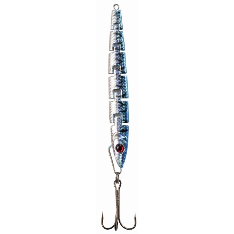 DEGA Pilker Skeleton 100g Blau-Silber DEGA Pilker Skeleton 100g Blau-Silber