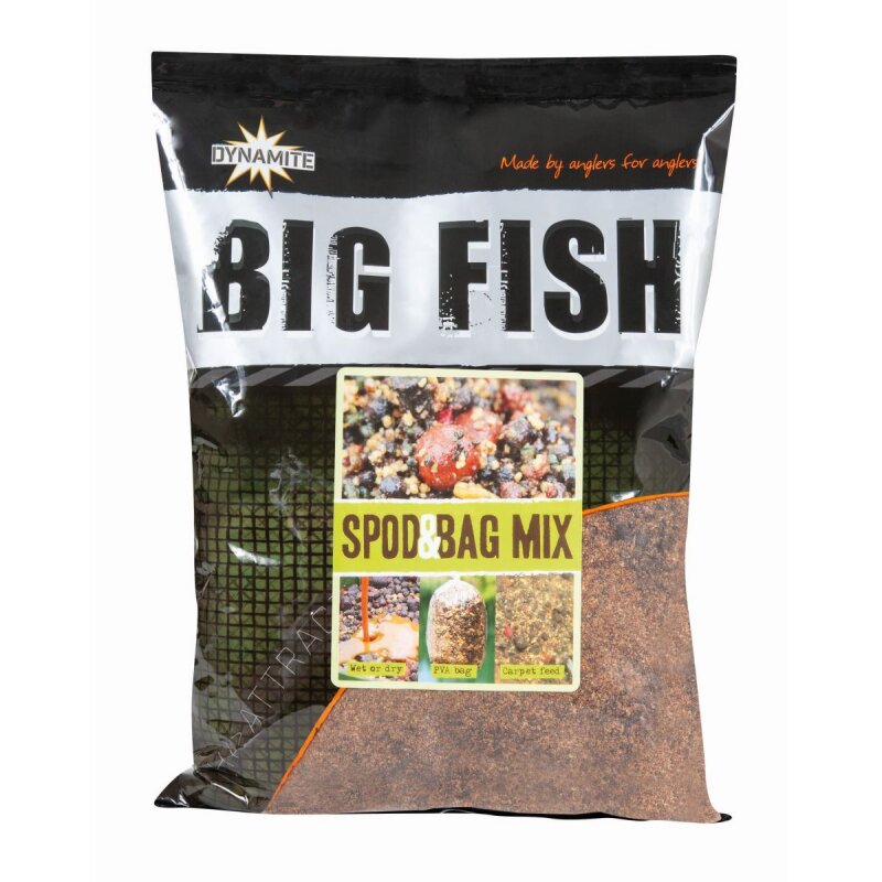 DYNAMITE BAITS Big Fish Spod Bag Mix 1,8kg (6,76 € pro 1 kg)