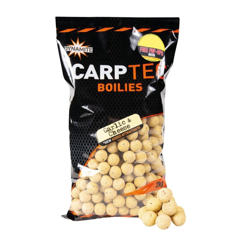 DYNAMITE BAITS Carp-Tec Boilies Garlic & Cheese 20mm 2kg (6,80 € pro 1 kg)