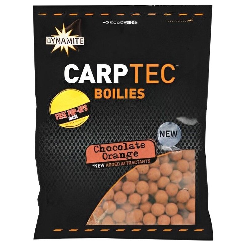 DYNAMITE BAITS Carp-Tec Boilies Chocolate Orange 20mm 1,8kg (6,85 € pro 1 kg)