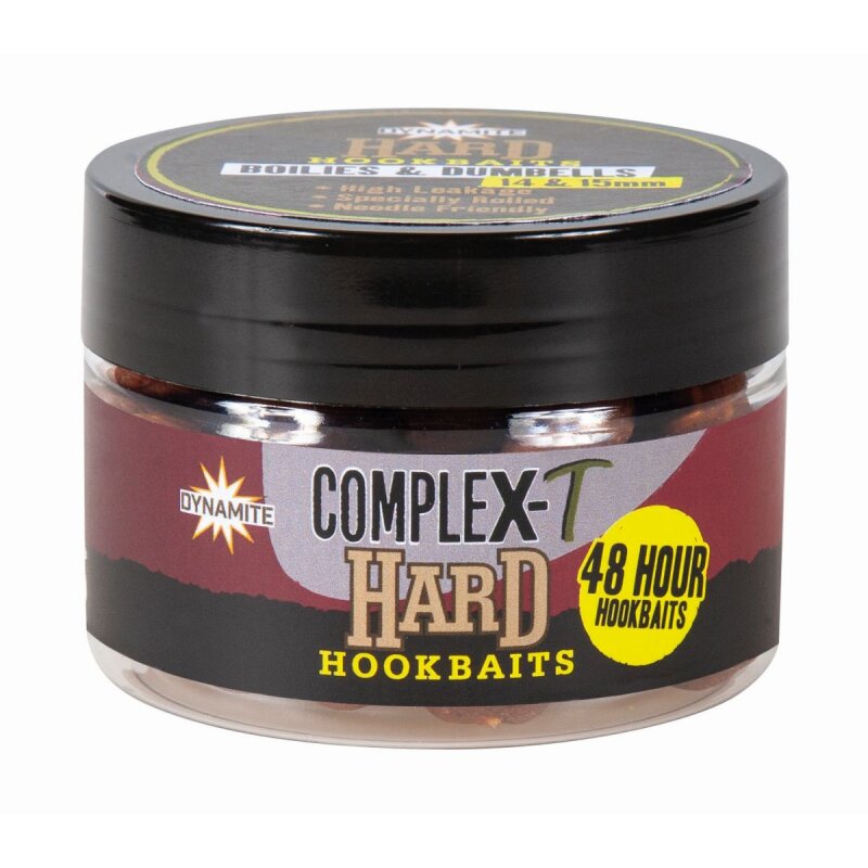 DYNAMITE BAITS Hard Hookbait Complex-T 14mm 15mm 90g (70,89 € pro 1 kg) DYNAMITE BAITS Hard Hookbait Complex-T 14mm 15mm 90g (70,89 € pro 1 kg)