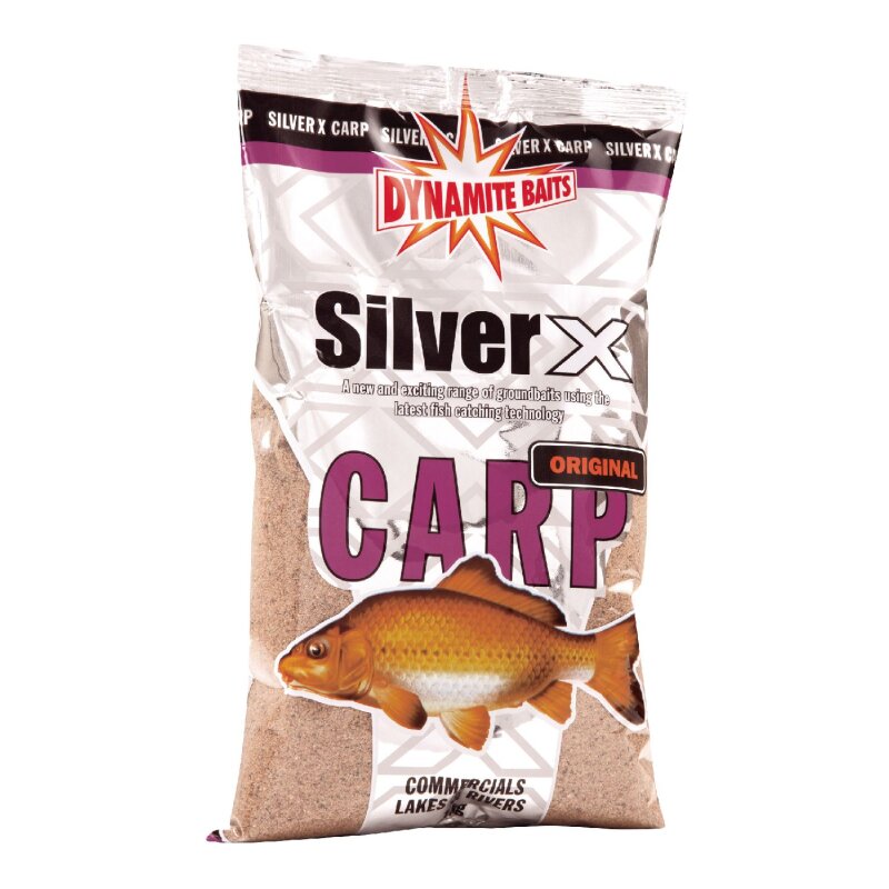 DYNAMITE BAITS Silver X Carp 1kg (6,08 € pro 1 kg)