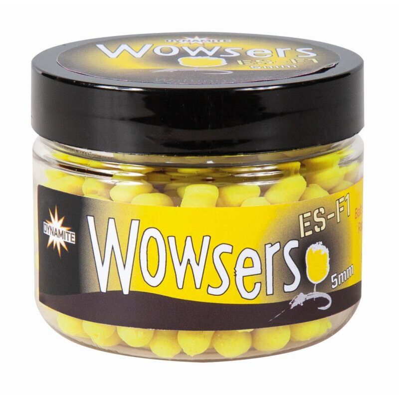 DYNAMITE BAITS Wowsers - Hgh Vis Wafters 5mm 45g Yellow (106,67 € pro 1 kg)