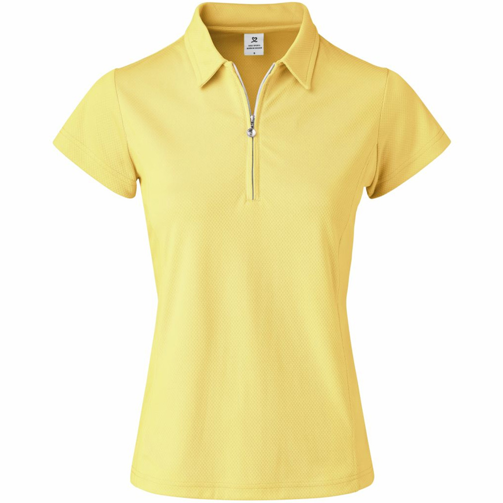 'Daily Golf Macy Dia Damen ReiÃverschl. Polo gelb' 'Daily Golf Macy Dia Damen ReiÃverschl. Polo gelb' von Daily Sports