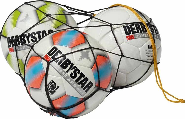 Derbystar Ballnetz Polyester schwarz 4102000000 Gr. f?r 10 B?lle