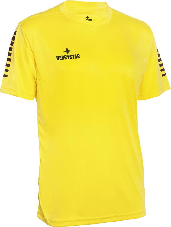 Derbystar Contra Trikot Kinder gelb schwarz 6014116520 Gr. 116