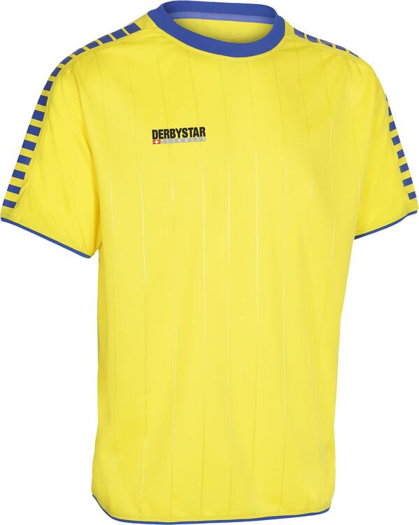 Derbystar Hyper Trikot gelb blau 6060040560 Gr. M