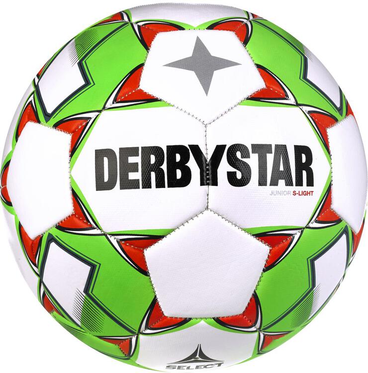 Derbystar Junior S-Light Trainingsball v23 132055 weiss gr?n rot 5