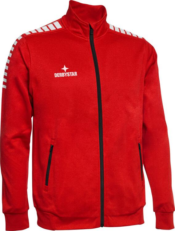 Derbystar Primo Pr?sentationsjacke rot weiss 6047070310 Gr. XXL