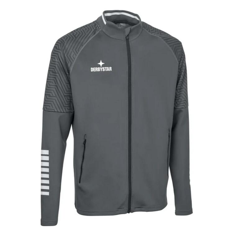 Derbystar Primo Trainingsjacke v24 Herren 612040 grau weiss - Gr. XXL