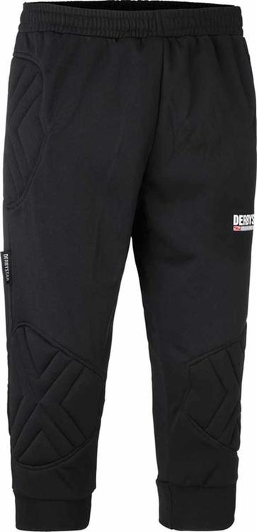 Derbystar Sven Pro Torwarthose 3/4 schwarz 6675050200 Gr. L