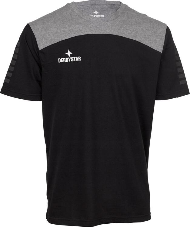 Derbystar T-Shirt Ultimo v23 Kinder 6080140290 schwarz grau - Gr. 140