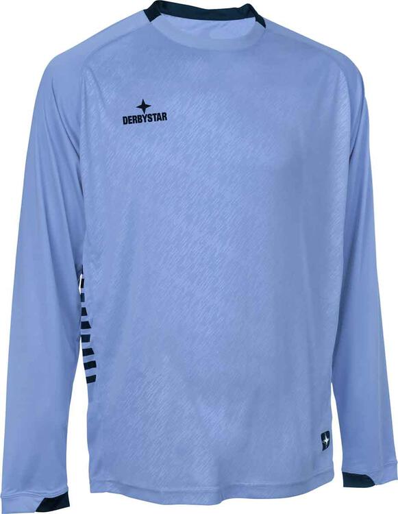 Derbystar TW-Trikot Contra v22 6058140021 hell blau schwarz - Gr. 140