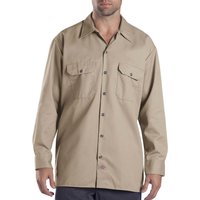 Dickies Long-Sleeve Work Shirt Herren-Hemd Khaki von Dickies