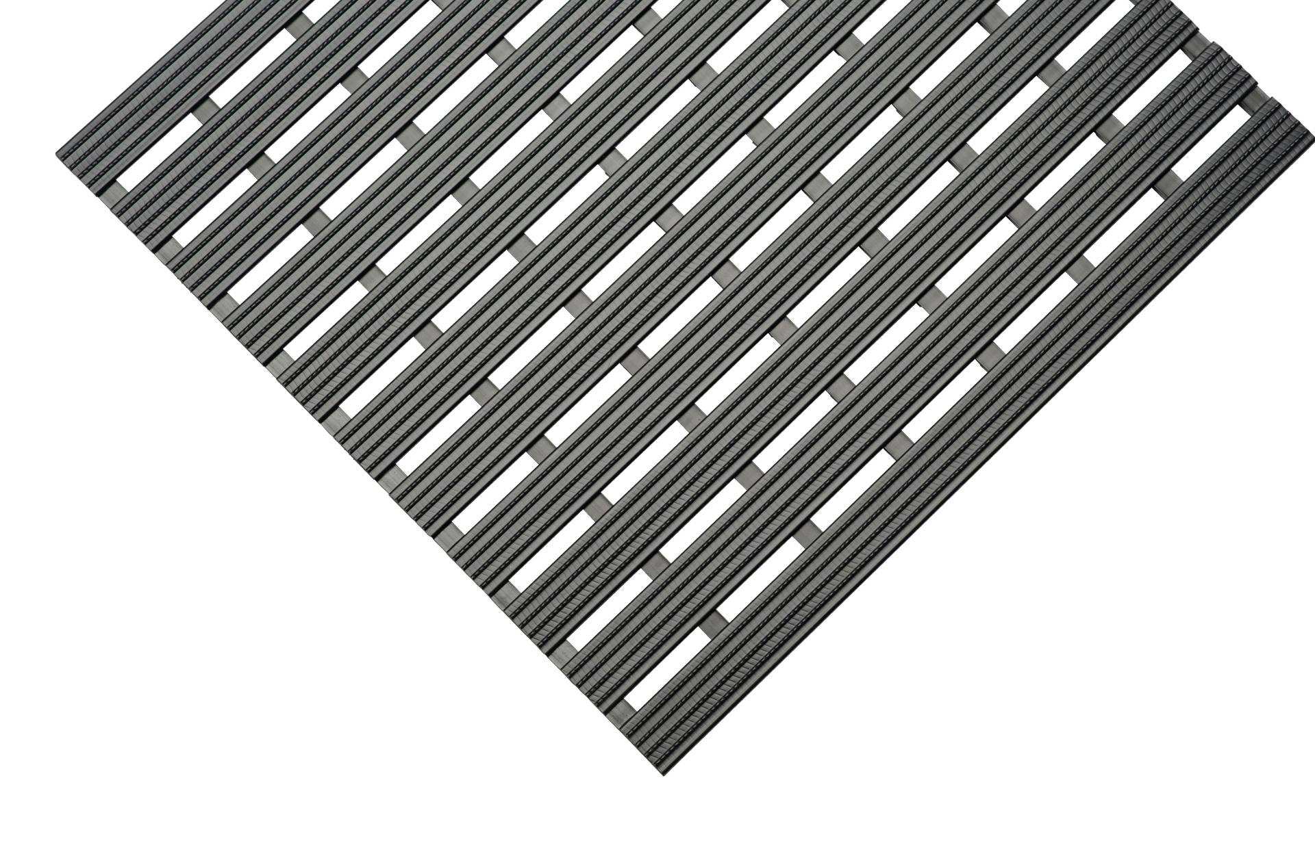 EHA Bädermatte "ManuPlast", 80 cm, Schwarz EHA Bädermatte "ManuPlast", 80 cm, Schwarz von EHA