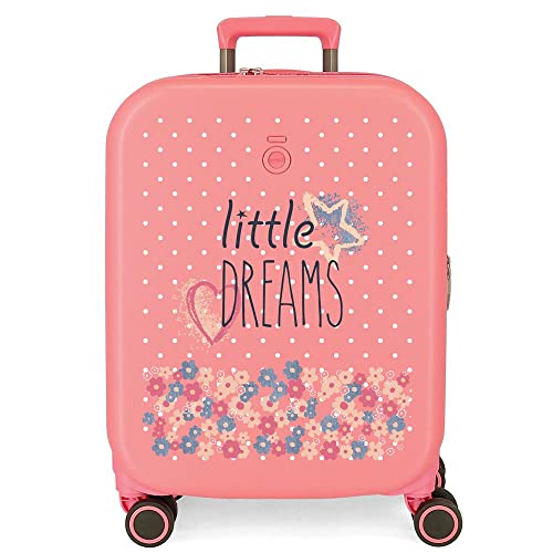 Enso Little Dreams Cabin Suitcase Pink 40x55x20 cms Starres ABS TSA Schloss 37L 3,22 kgs 4 Doppelräder Handgepäck... Enso Little Dreams Cabin Suitcase Pink 40x55x20 cms Starres ABS TSA Schloss 37L 3,22 kgs 4 Doppelräder Handgepäck... von Enso